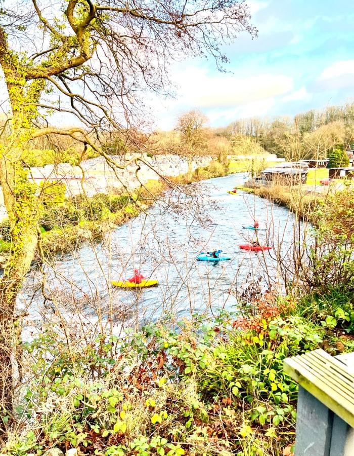 18 River View Chalet-Glan Gwna Holiday Park Caernarfon Exteriér fotografie